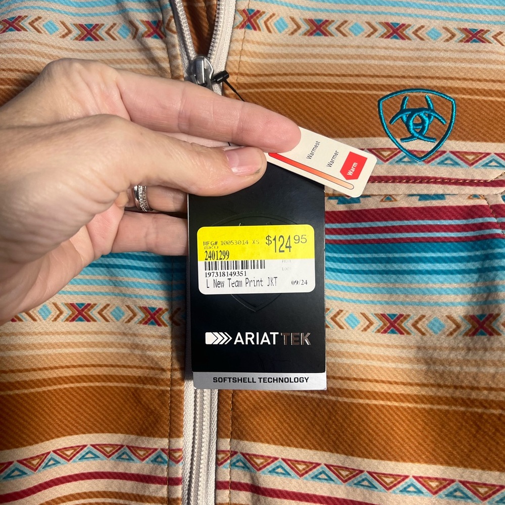 Ariat Multicolor Softshell Jacket Aztec - image 2
